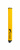 Yellow silicon/chamois "Kotahi" Putter Grip